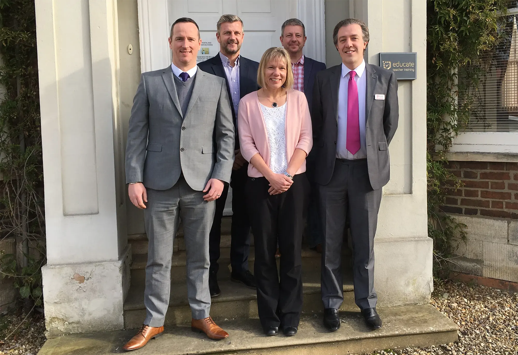 Nick Edwards, David Norman, Julie Kitchen, Mark Jones, Simon McConway