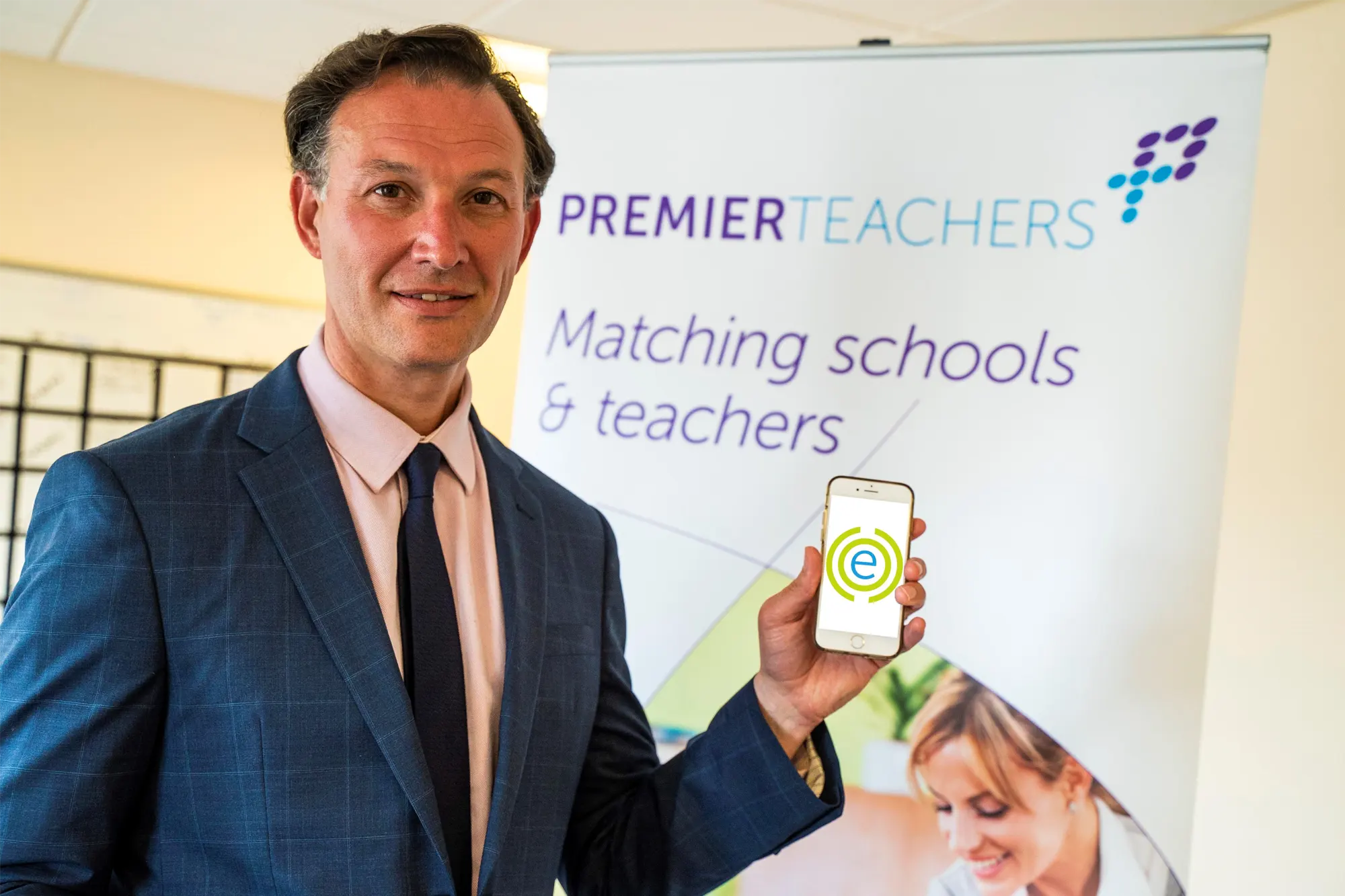 Mike Donnelly of Premier Teachers